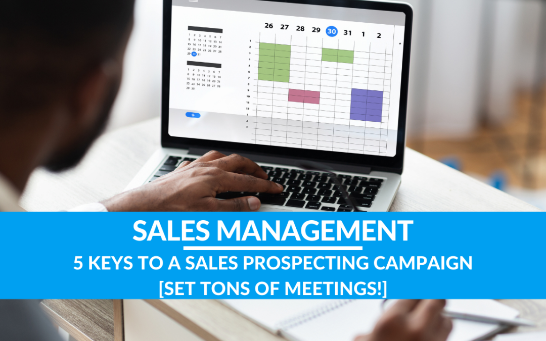 5 Keys to a Sales Prospecting Campaign [Set Tons of Meetings!]